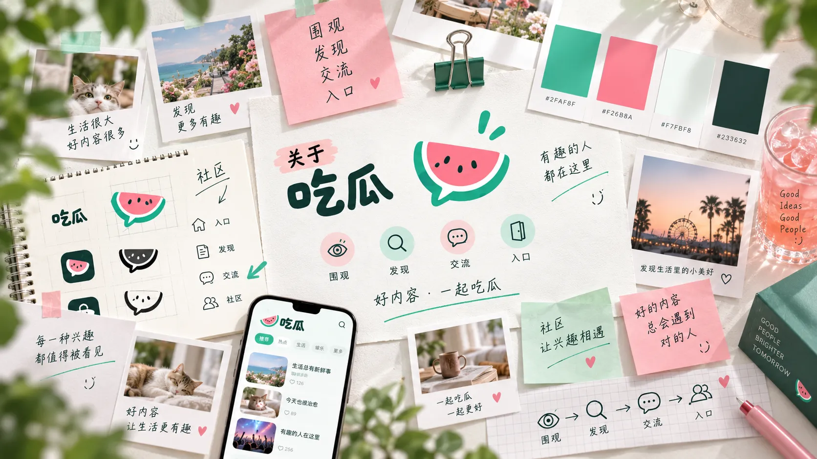 站点信息与内容说明画面